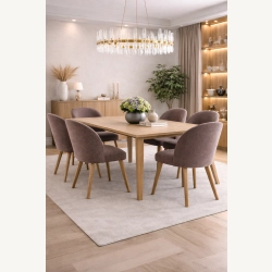 Krzesło tapicerowane DELUXE KR-2 Tkanina Strong 05